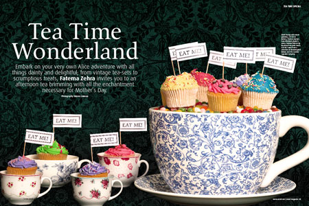 Tea-Time Wonderland - Ideas for Mother's Day Tea-Time Wonderland - Ideas for Mother's Day