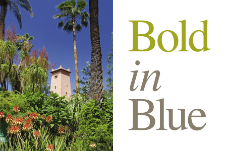 International Gardens - Bold in Blue