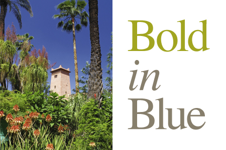 International Gardens - Bold in Blue International Gardens - Bold in Blue