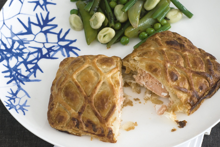 Salmon en croute